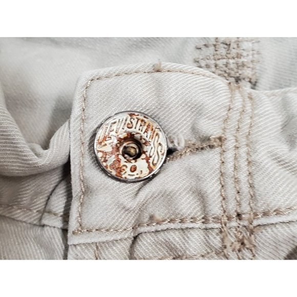 Levis Tab Twills Slim Straights Jeans Size 34x32 331-6059 - Picture 8 of 13